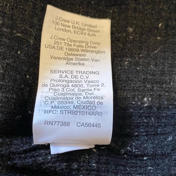 Madewell Women’s Cashmere Waflle Sweatshirt Sweater - Picture 3 of 5